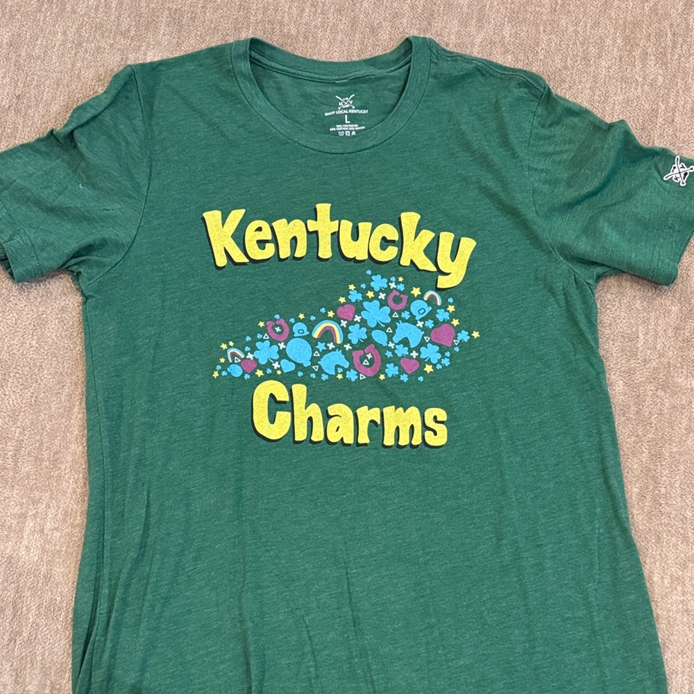 Kentucky Charms Green Short Sleeve Tee